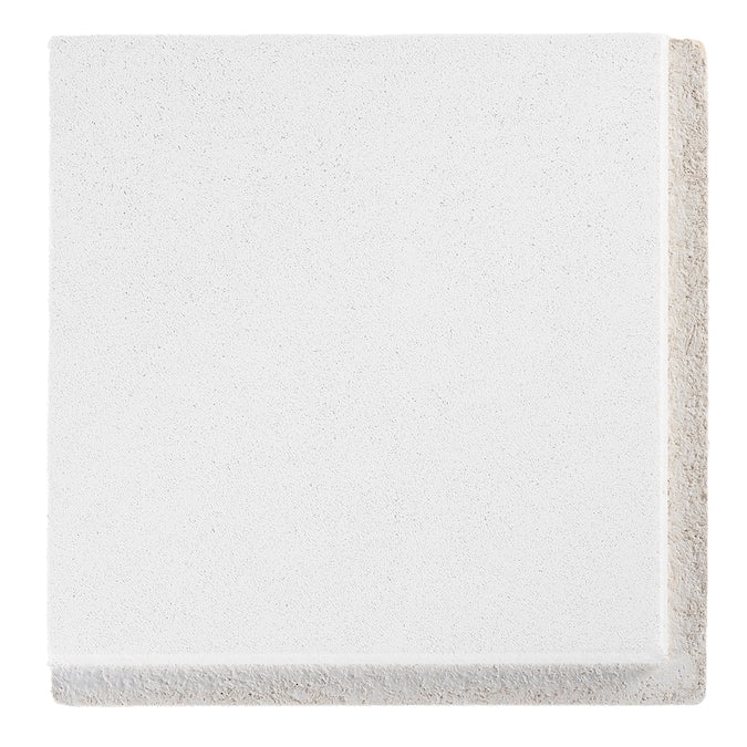 Armstrong Ceilings Yuma White Mineral Fiber Drop Ceiling Tile Sample