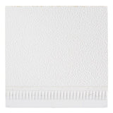 Armstrong Ceilings Fluted White Mineral Fiber Drop Ceiling Tile Sample