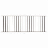 Fortress Building Products 16-ft x 34-in Black Sand Steel Deck Rail Kit