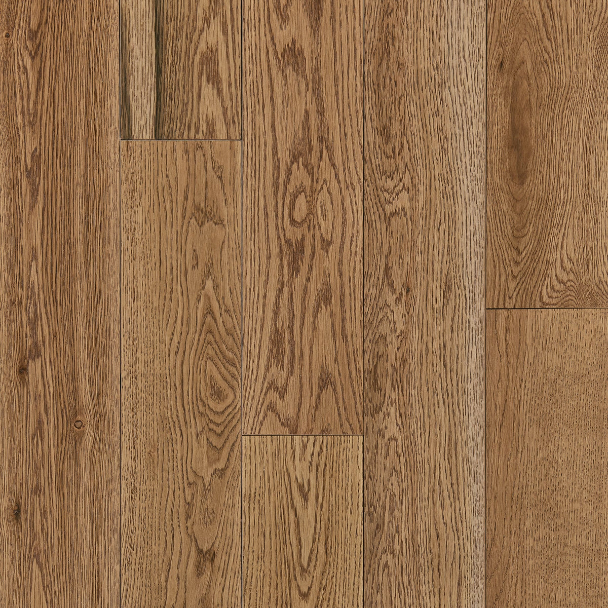 Bruce America's Best Choice Haven Point White Oak 5-in W x 3/4-in T Varying Length Smooth/Traditional Solid Hardwood Flooring (23.5-sq ft / Carton)
