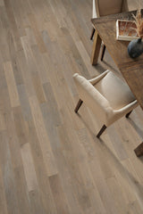Bruce (Sample) America's Best Choice Easy Breezy Gray White Oak Solid Handscraped Hardwood Flooring