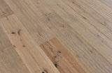 Bruce America's Best Choice Breezy Gray White Oak 6-1/2-in W x 3/8-in T x Varying Length Handscraped Engineered Hardwood Flooring (32.11-sq ft / Carton)