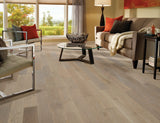 Bruce (Sample) America's Best Choice Easy Breezy Gray White Oak Solid Handscraped Hardwood Flooring