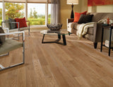 Bruce America's Best Choice Haven Point White Oak 5-in W x 3/4-in T Varying Length Smooth/Traditional Solid Hardwood Flooring (23.5-sq ft / Carton)