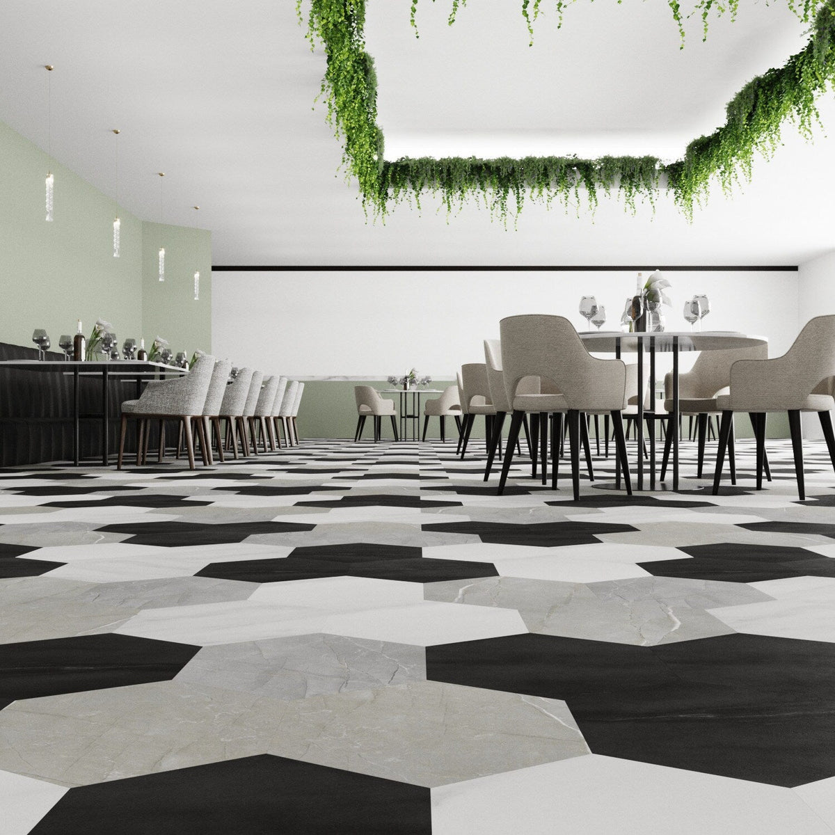 Lucida USA Tundra Grey Gray Stone Look 28-mil x 9-in W x 10-in L Waterproof Glue Down Luxury Vinyl Tile Flooring (12.25-sq ft/ Carton)