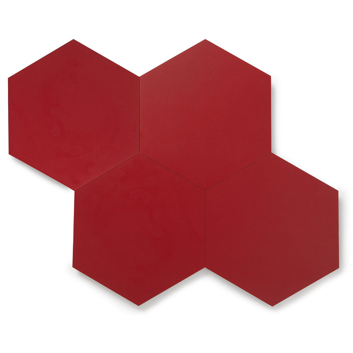 Lucida USA Berry Red Solid 28-mil x 9-in W x 10-in L Waterproof Glue Down Luxury Vinyl Tile Flooring (12.25-sq ft/ Carton)