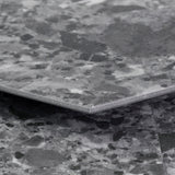 Lucida USA Charcoal Quartz Gray Stone Look 28-mil x 9-in W x 10-in L Waterproof Glue Down Luxury Vinyl Tile Flooring (12.25-sq ft/ Carton)