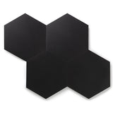Lucida USA Pure Black Solid 28-mil x 9-in W x 10-in L Waterproof Glue Down Luxury Vinyl Tile Flooring (12.25-sq ft/ Carton)