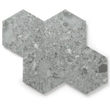 Lucida USA Gray Quartz Gray Stone Look 28-mil x 9-in W x 10-in L Waterproof Glue Down Luxury Vinyl Tile Flooring (12.25-sq ft/ Carton)