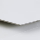Lucida USA Snow White Solid 28-mil x 9-in W x 10-in L Waterproof Glue Down Luxury Vinyl Tile Flooring (12.25-sq ft/ Carton)