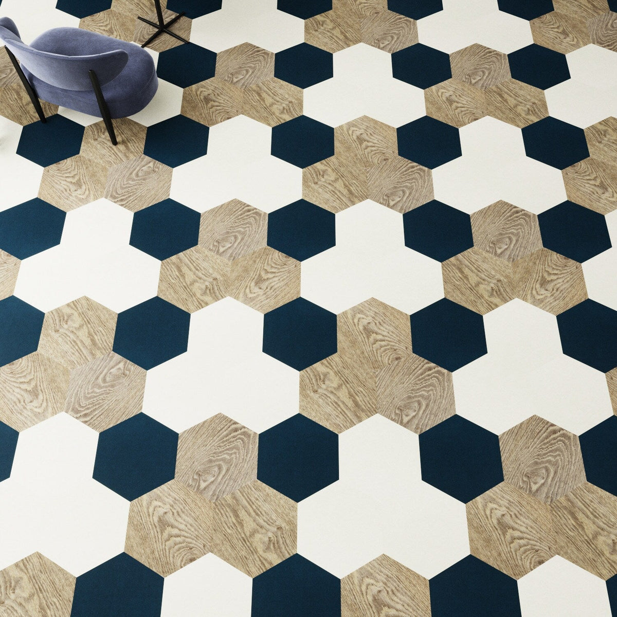 Lucida USA Peal Off-white Stone Look 28-mil x 9-in W x 10-in L Waterproof Glue Down Luxury Vinyl Tile Flooring (12.25-sq ft/ Carton)