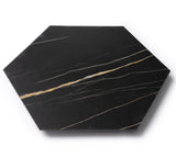 Lucida USA MosaiCore Noir 9-in x 9-in Waterproof Stone-Look Luxury Vinyl Tile Flooring, 28-mil Wear Layer (12.25-sq ft Carton)