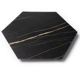 Lucida USA Noir Black Stone Look 28-mil x 9-in W x 10-in L Waterproof Glue Down Luxury Vinyl Tile Flooring (12.25-sq ft/ Carton)