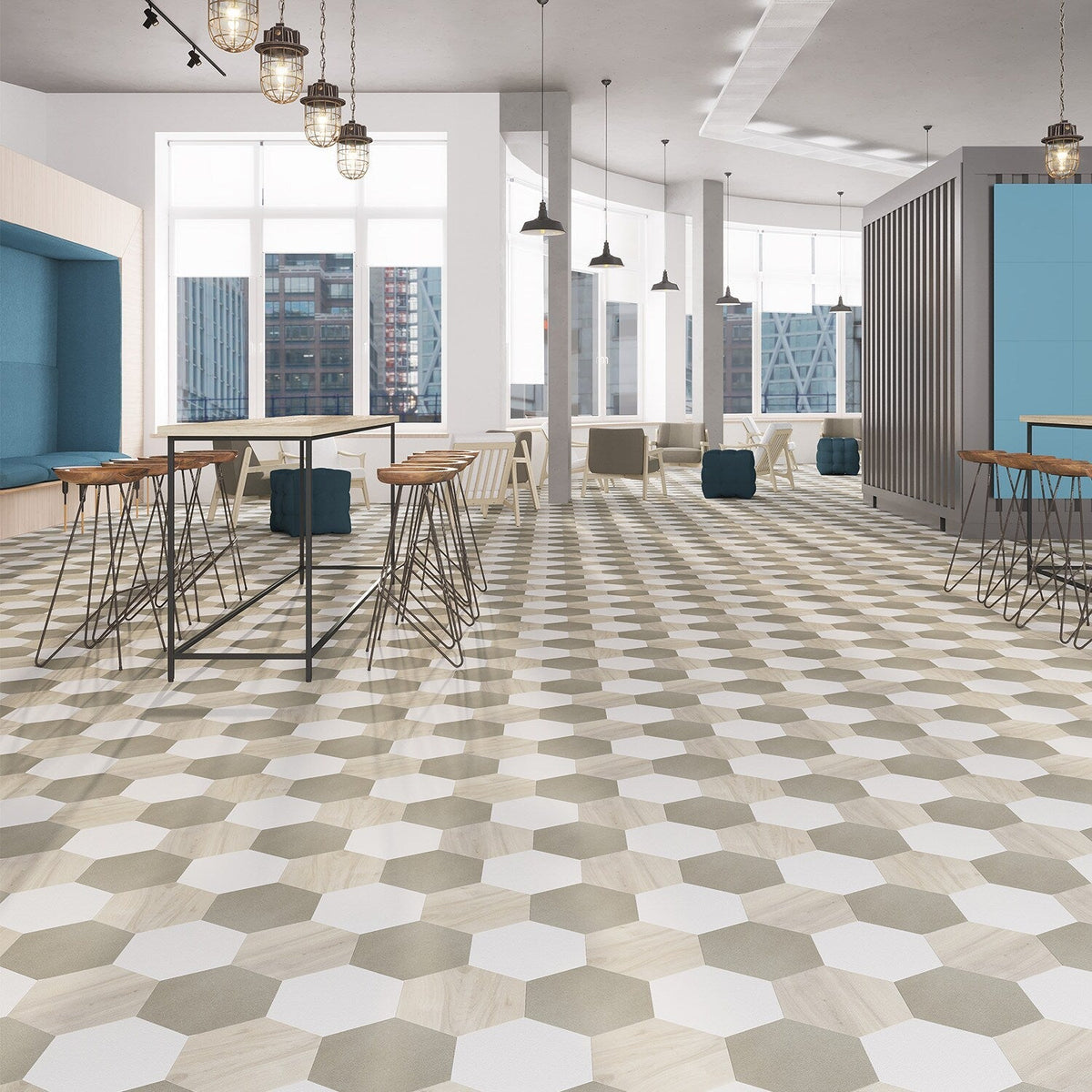 Lucida USA Balsam Poplar Brown Wood Look 28-mil x 9-in W x 10-in L Waterproof Glue Down Luxury Vinyl Tile Flooring (12.25-sq ft/ Carton)