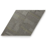 Lucida USA Cityscape Braid Brown Patterned Look 28-mil x 10-in W x 16-in L Waterproof Glue Down Luxury Vinyl Tile Flooring (15.15-sq ft/ Carton)