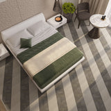 Lucida USA Cityscape Braid Brown Patterned Look 28-mil x 10-in W x 16-in L Waterproof Glue Down Luxury Vinyl Tile Flooring (15.15-sq ft/ Carton)
