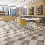 Lucida USA Celestial Stone Gray Stone Look 28-mil x 10-in W x 16-in L Waterproof Glue Down Luxury Vinyl Tile Flooring (15.15-sq ft/ Carton)