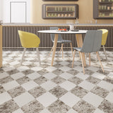 Lucida USA Celestial Stone Gray Stone Look 28-mil x 10-in W x 16-in L Waterproof Glue Down Luxury Vinyl Tile Flooring (15.15-sq ft/ Carton)