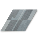 Lucida USA Denim Braid Gray Wood Look 28-mil x 10-in W x 16-in L Waterproof Glue Down Luxury Vinyl Tile Flooring (15.15-sq ft/ Carton)