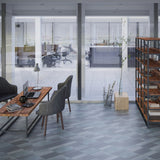 Lucida USA Denim Braid Gray Wood Look 28-mil x 10-in W x 16-in L Waterproof Glue Down Luxury Vinyl Tile Flooring (15.15-sq ft/ Carton)