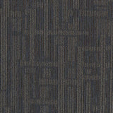 Invision Planner Blue Loop 24 in. x 24 in. Modular Carpet Tile Kit (18 Tiles/Case)