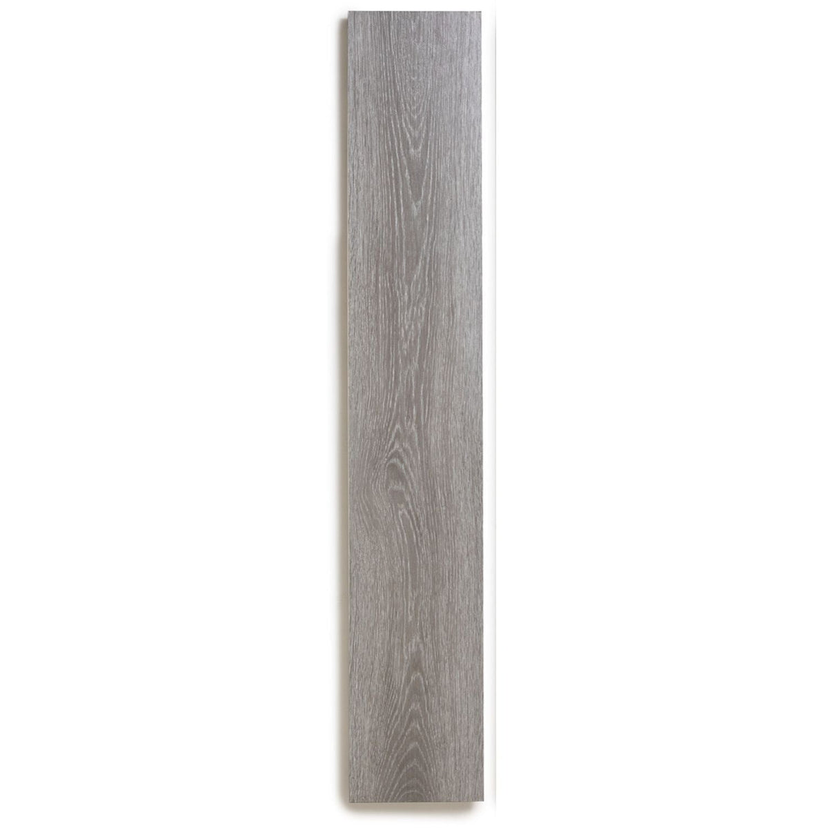 Lucida USA (Sample) PresCore Cliffside Gray Wood Look 12-mil Water Resistant Glue Down Vinyl Tile