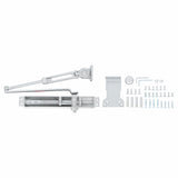 DORMAKABA Adjustable Mount Door Closer, Grade 2 - Medium Duty, Aluminum