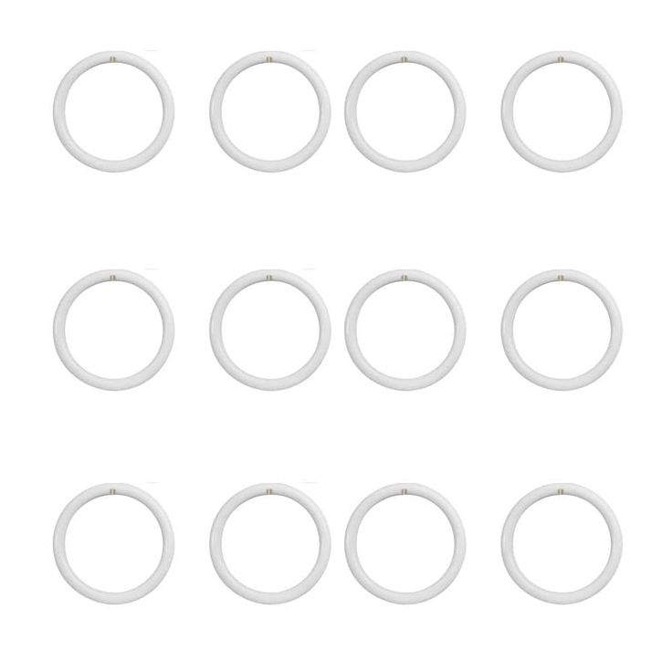 12 in. 20-Watt (32-Watt Equivalent) T9 Cool White 4100K G10Q Circline LED Light Bulb (12-Pack)
