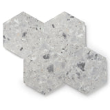 Lucida USA MosaiCore Bone Quartz 9-in x 9-in Waterproof Luxury Vinyl Tile Flooring, 28-mil Wear Layer (12.25-sq ft/Carton)