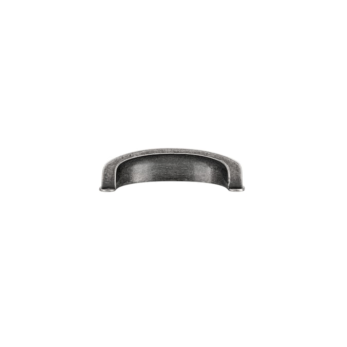 Richelieu Monceau 2-1/2-in (64mm) Center to Center Pewter Oval Cup Drawer Pull