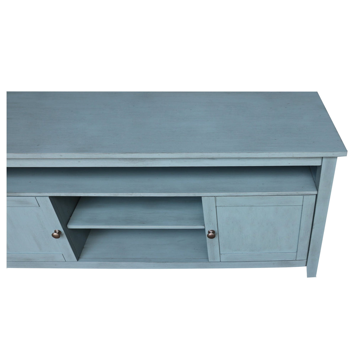 International Concepts Traditional Ocean Blue Tv Cabinet (Accommodates TVs up to 60-in)