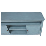 International Concepts Traditional Ocean Blue Tv Cabinet (Accommodates TVs up to 60-in)