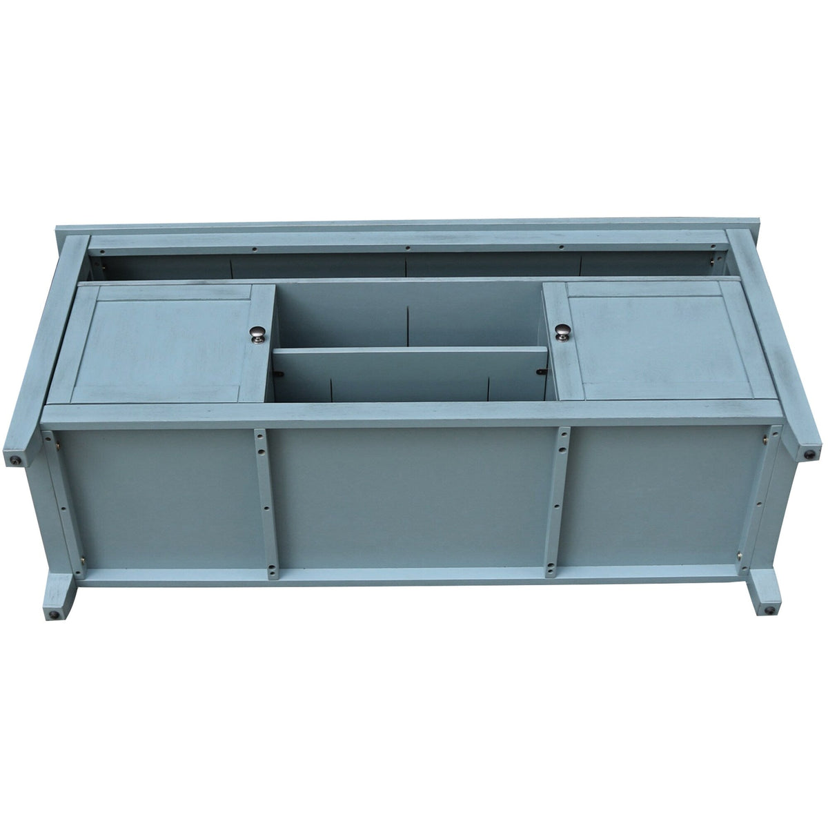 International Concepts Traditional Ocean Blue Tv Cabinet (Accommodates TVs up to 60-in)