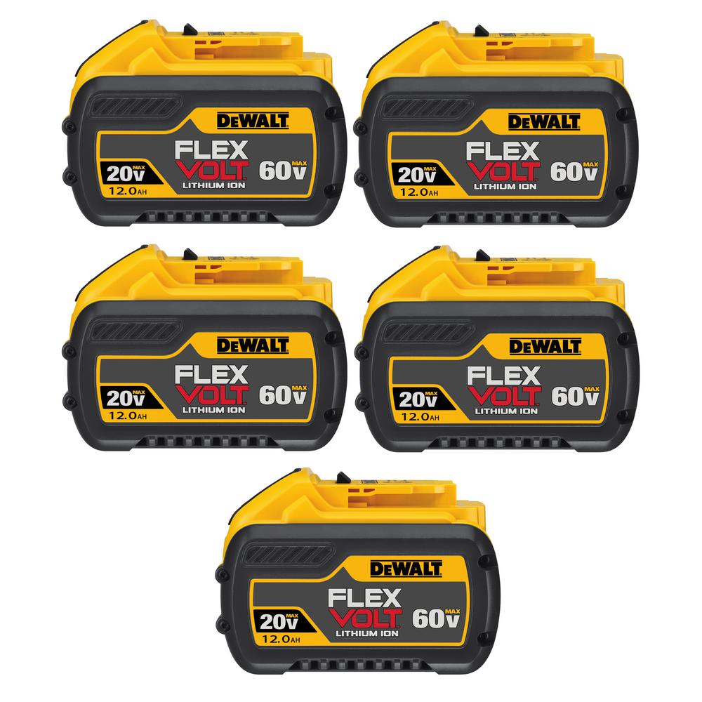 FLEXVOLT 20-Volt/60-Volt MAX Lithium-Ion 6.0Ah Battery Pack (2-Pack)