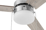 Harbor Breeze Vue 44-in Brushed Nickel LED Indoor Ceiling Fan with Light Kit (3-Blade)