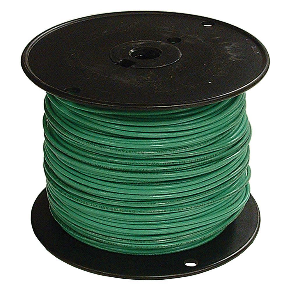 500 ft. 6 Black Stranded CU SIMpull THHN Wire - Super Arbor