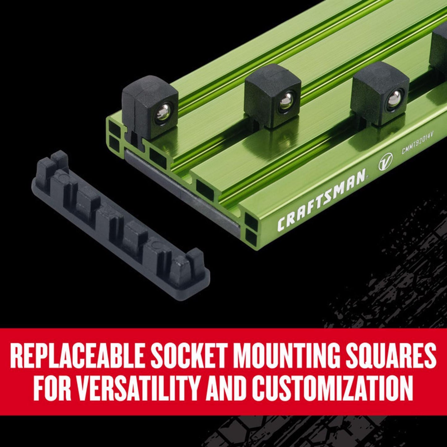 Craftsman V-Series Magnetic Socket Rail Set, 3 pc