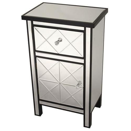 HomeRoots Shelly 20-in W x 32.7-in H x 13-in D Black Door and Drawer Base Semi-Custom Cabinet