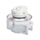 Turbo 1300 W White Countertop Convection Oven with Built-In Timer