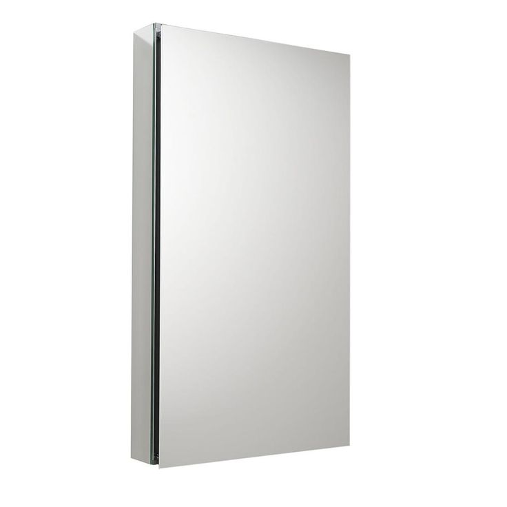 20 in. W x 36 in. H x 5 in. D Frameless Recessed or Surface-Mounted Bathroom Medicine Cabinet