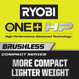 ONE+ HP 18V Brushless Cordless Compact 2-Tool Combo Kit with One-Handed Recip Saw and 3/8 in. Impact Wrench (Tools Only)