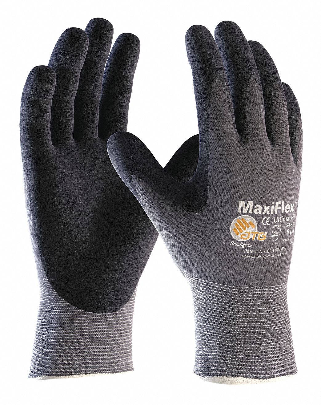 PIP MaxiFlex Ultimate Coated Gloves, 2XS, Microporous Nitrile, 12 PK