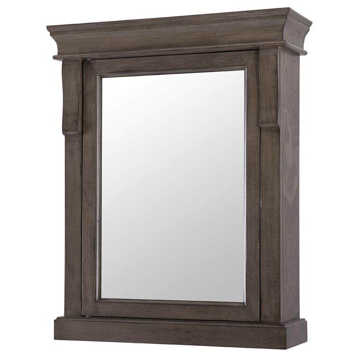 Home Decorators Collection Naples 25 in. W x 31 in. H Rectangular Medicine Cabinet with Mirror