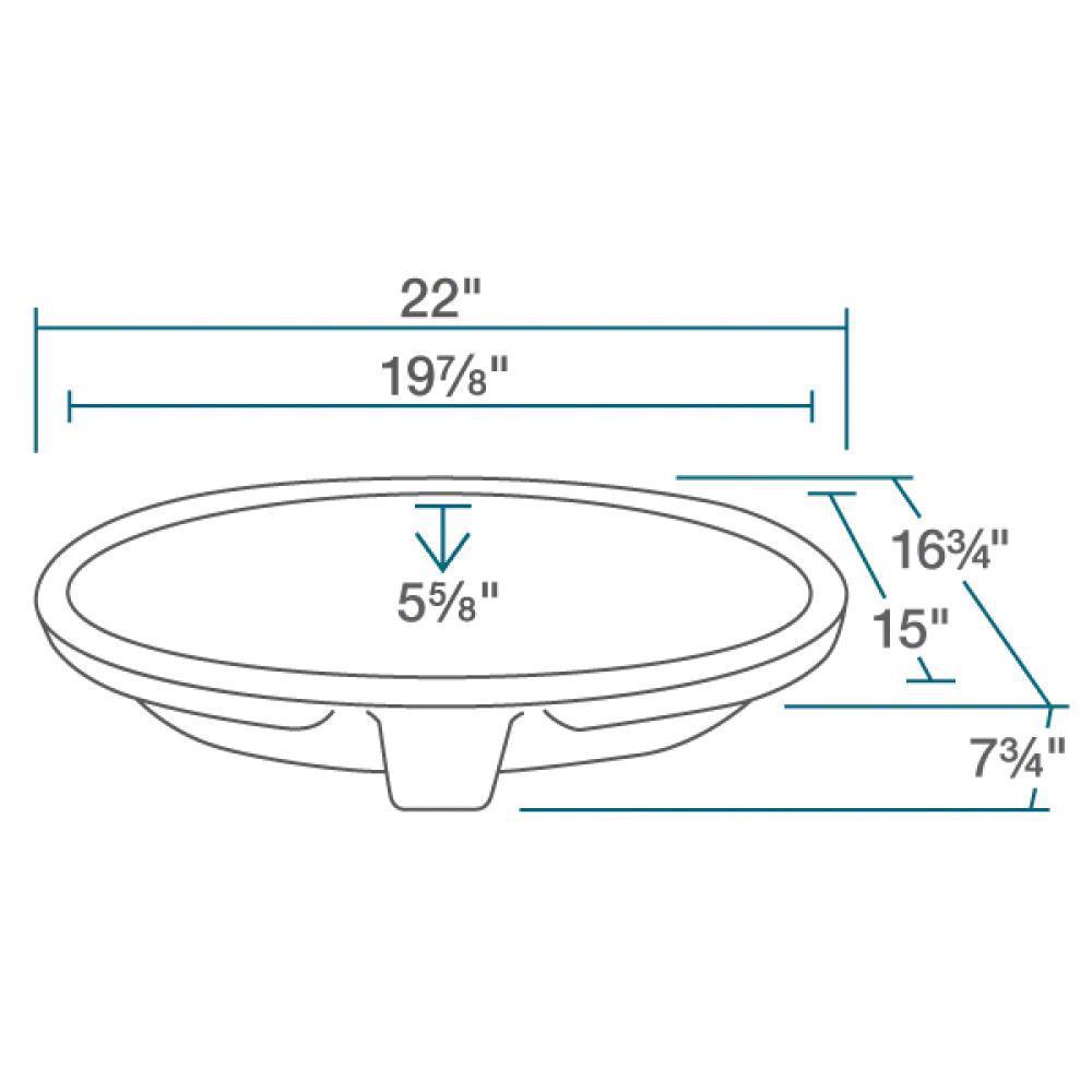 Under-Mount Porcelain Bathroom Sink in White with Pop-Up Drain in Brushed Nickel - Super Arbor