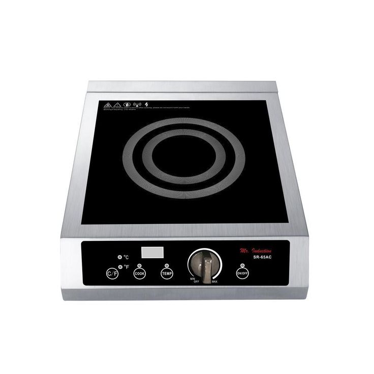 2600-Watt Commercial Induction Cooktop (Countertop)