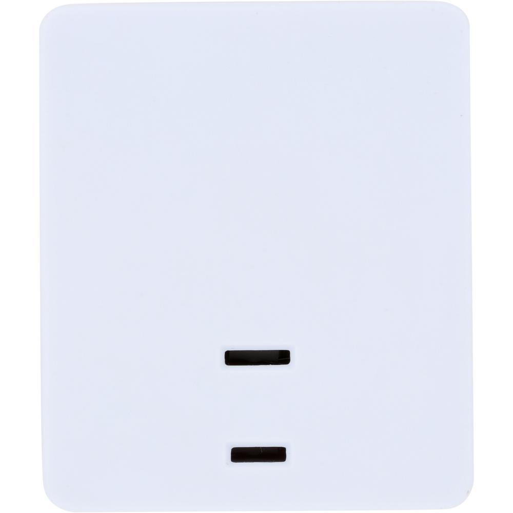 200-Watt Touch Lamp On/Off Plug-In Light Switch Control, White - Super Arbor
