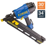 Pneumatic 34 degrees Clipped Head Framing Nailer with Padded Bag - Super Arbor