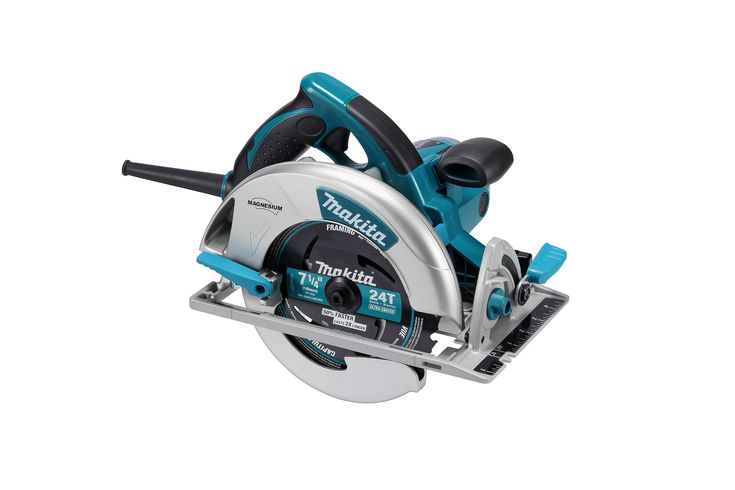 15 Amp 7-1/4 in. Lightweight Magnesium Circ Saw with bonus 3-1/2 in. 21-Degree Pneumatic Full Round Head Framing Nailer