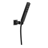 Ara 1-Spray 1.4 in. Single Wall Mount Handheld H2Okinetic Shower Head in Stainless - Super Arbor