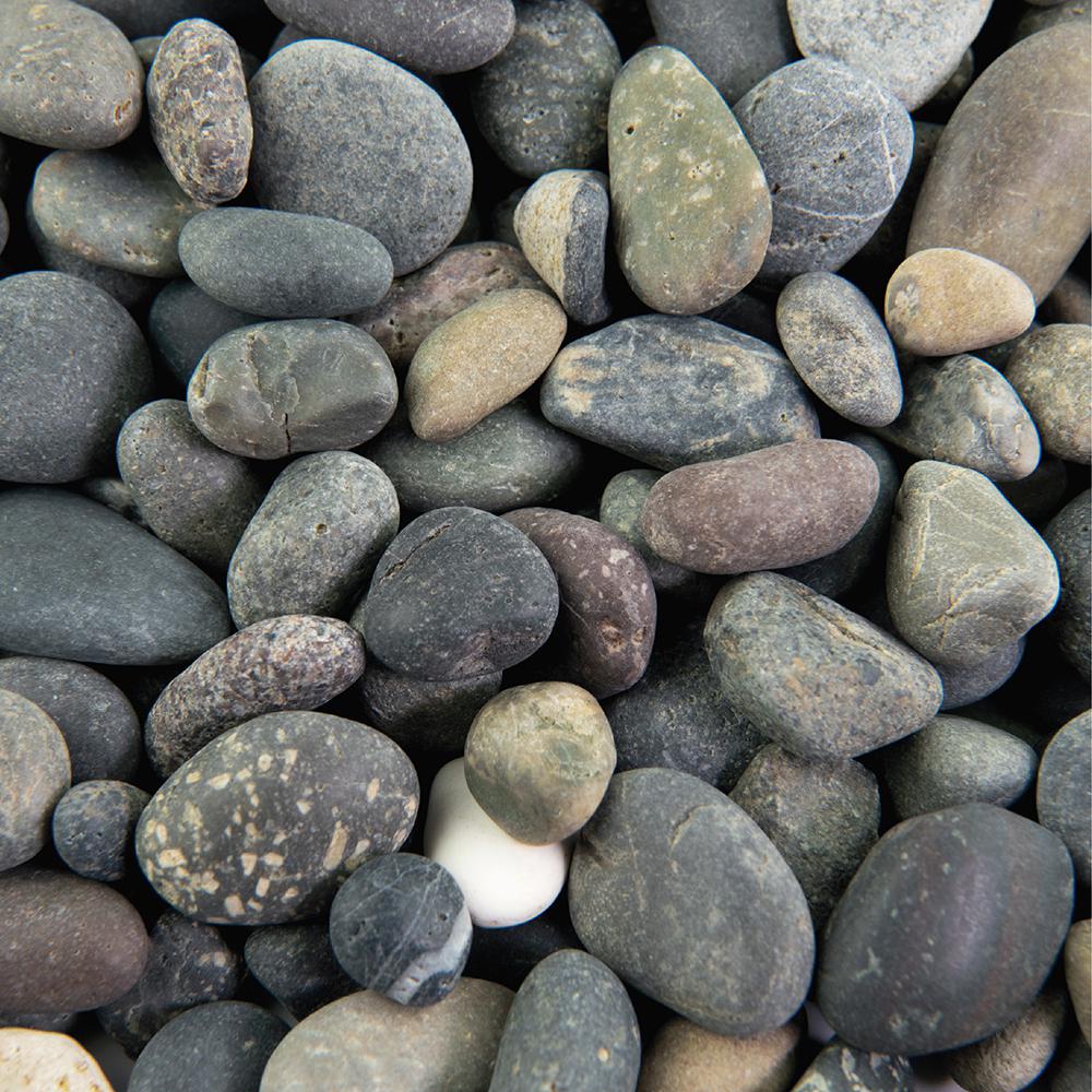 Southwest Boulder & Stone 17 cu. ft. 3/8 in. Black Lava Bulk Landscape Rock and Pebble for Gardening, Landscaping, Driveways and Walkways - Super Arbor